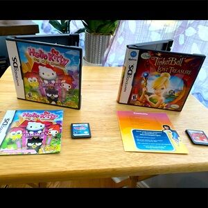 Play with both Tink and Hello Kitty!